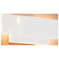 thumbnail image 1 of Aplique de pared, lámpara de pared de 12 W, aplique de pared resistente al agua IP20, diseño de dormitorio moderno y elegante, aplique de pared para pasillo, blanco cálido, blanco, 1 of 5