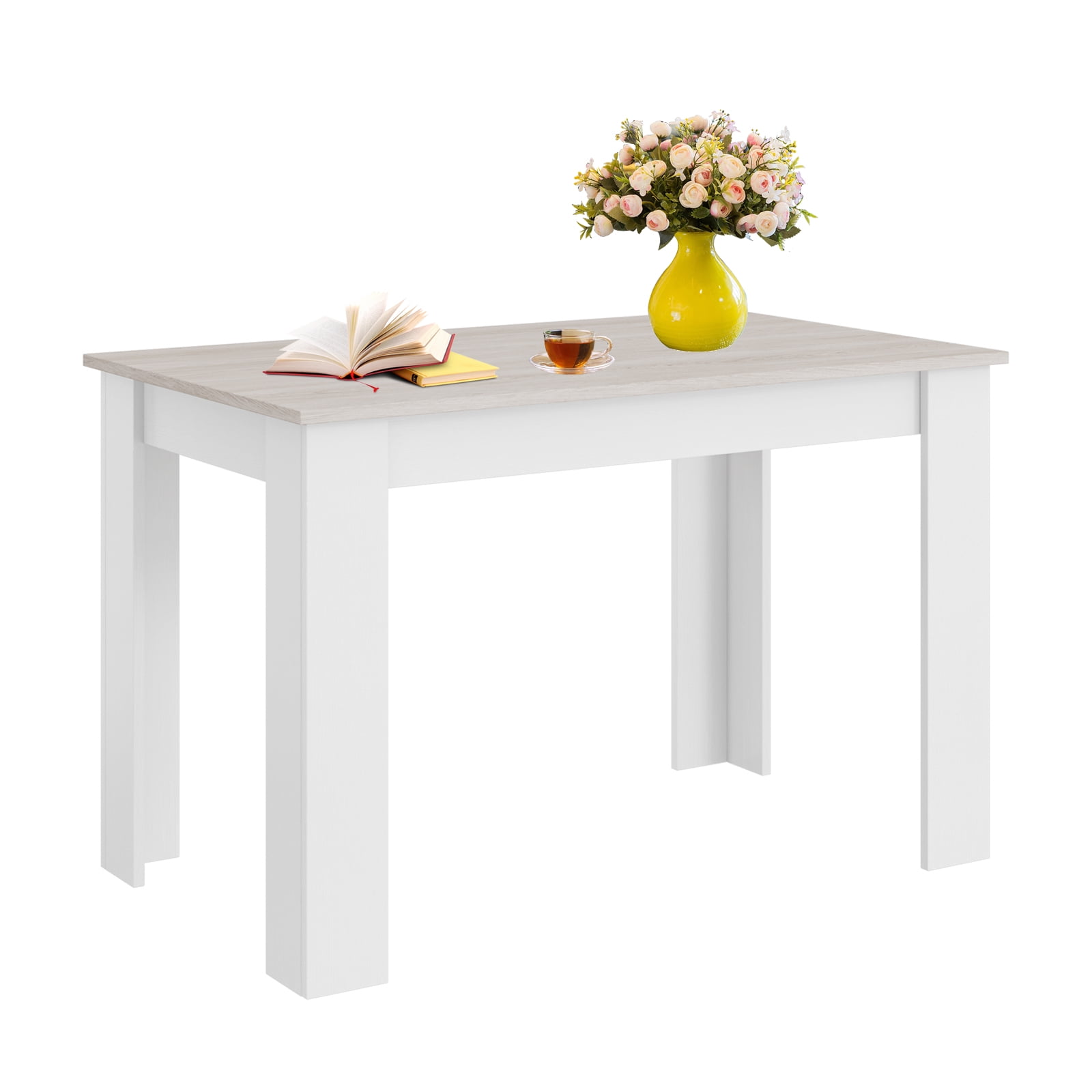Coelon 47 Inches Dining Table, Kitchen Table for Small Spaces