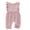 L113 Pink, variant on Child Onesie Crew Neck Sleeveless Solid Color Romper Summer Lightweight Soft Breathable Dailywear Casual Child Onesie Size 18-24 Months Green