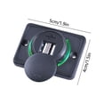 thumbnail image 3 of Homekingdee Dual USB Car Charger Socket with LED Light - 12V 24V Input for Cars, Buses, Boats, 3 of 7