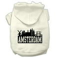 thumbnail image 6 of Pet, Dog  Cat Hoodie Screen Printed, "Amsterdam Skyline", 6 of 10