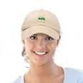 thumbnail image 5 of DALIX Nature Outdoors Grasshopper Baseball Cap Embroidered Hat in Khaki, 5 of 7