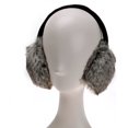 thumbnail image 4 of Cache-oreilles Ajustables en Fausse Fourrure pour Femmes et Filles, Gris, 4 of 7