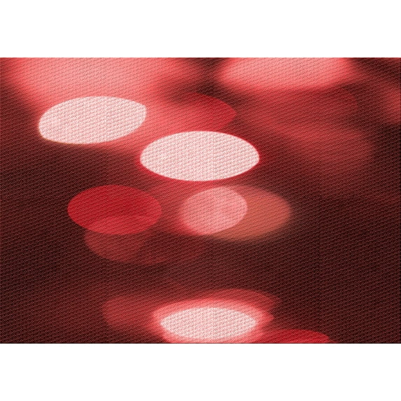Ahgly Company Machine Washable Indoor Rectangle Transitional Red Area Rugs, 8' x 12'