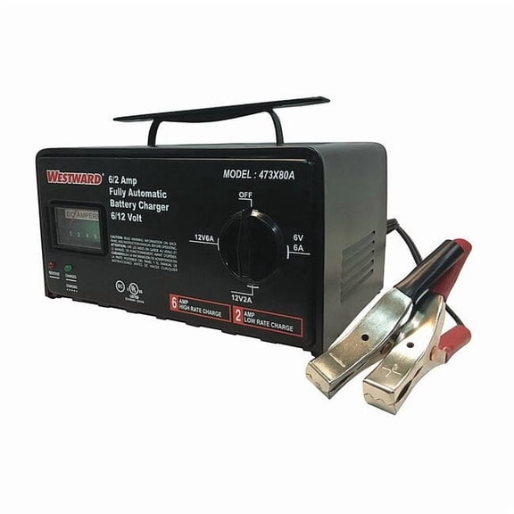 Benchtop Battery Charger, Charging, Maintaining, For Battery Voltage: 6, 12