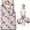 Pioneer Flower Floral Print Pattern-3, variant on Pioneer Flower Floral Print Pattern Toddler Nap Mat for Teens Preschool Daycare, Teens Sleeping Mat Bag, Toddler Sleeping Bag with Pillow