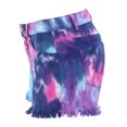 thumbnail image 3 of Womens High Waisted Jean Shorts Tie Dye Stretchy Denim Shorts For Women, 3 of 6