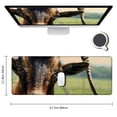 thumbnail image 2 of nygtbtfer Mouse Pad - Goat Farm Animal Animal Face Head 31.5x11.8 in, 2 of 6