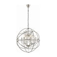 thumbnail image 2 of Elegant Lighting Geneva 25" 6 Light Royal Crystal Pendant Lamp, 2 of 9