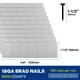 thumbnail image 2 of Brad Nails WORKPRO, calibre 18, 1-1/2 pulgadas, 6000 unidades, para clavadora Brad, 2 of 7