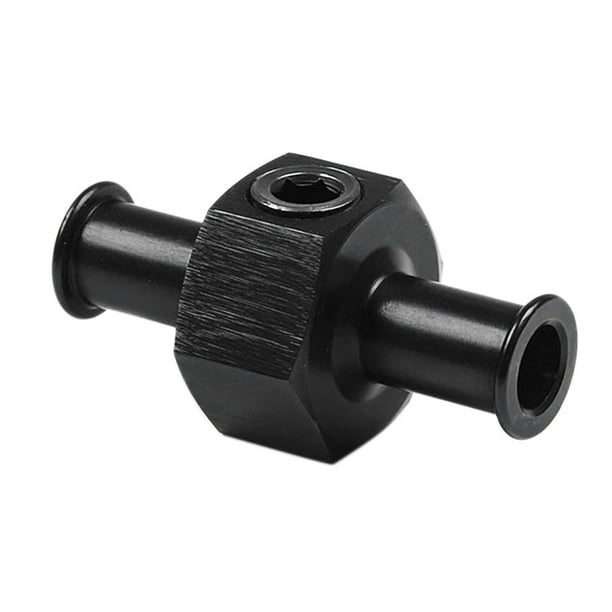 Universal Fuel Nitrous Pressure Gauge T Adapter 3/8 inch Hose 1/8 inch Npt Tee Port Red Car