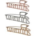 thumbnail image 1 of 3 pinzas grandes de metal para el pelo, pinzas para el pelo, pinza para la mandíbula para fijar el cabello grueso., 1 of 3