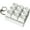 White, variant on Jiibva Keyboard Fidget Toy, 9 Keys Fidget Keyboard Keychain, Portable Keyboard Clicker Mini Keyboard Fidget for All Ages