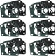 thumbnail image 1 of Apuakthei Juego de 6 juntas de carburador de diafragma de carburador totalmente compatibles con motores pequeños Briggs y Stratton 795083 495770, 1 of 5