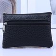 thumbnail image 3 of Women Men Leather Wallet Multi Functional Zipper Leather Coin Purse Card Wallet, 3 of 3