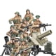 thumbnail image 3 of Soldados del ejército militar de la Segunda Guerra Mundial, soldados alemanes de la Segunda Guerra Mundial, figuras de las fuerzas especiales, MOC, bloques de construcción DIY, juguetes para niños, 3 of 5