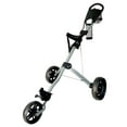 thumbnail image 1 of Golf Cart Foldable Space Saving Walking Cart Portable 3 Wheel Golf Pull Cart, 1 of 9
