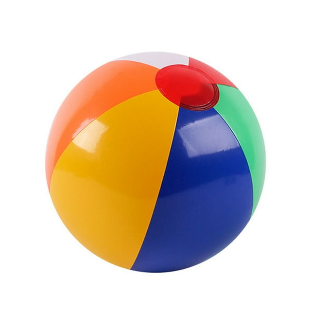 Advancent Bola de agua, juguete de playa, juguete de natación, multicolor, multiusos, dulce regalo, superficie lisa lavable, sin rebabas, bolas Type7 NO7
