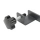 thumbnail image 2 of Abrazadera de montaje frontal de cajón, Clips de instalación de cajón de ángulo recto de acero para trabajo de madera de carpintero, 2 of 8