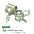 thumbnail image 4 of Uxcell ID 6.5mm 1/4 inch Fuel Line Hose Clips, Pipe Clamps, Spring Hose Clamp, 20Pcs, 4 of 7