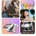 thumbnail image 4 of 32GB Student Mini Digital Camera (Purple) - 720P HD Retro Tiny Photocamera 0.96'' Pocket Video Camera, Fashionable Wearable Pendant for Campus & Daily Use, 4 of 10