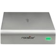 thumbnail image 2 of Rocstor Rocpro 900e 4 TB Portable Rugged Hard Drive, 3.5" External, SATA, Silver, 2 of 2