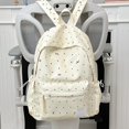 thumbnail image 2 of Junior High School Student Schoolbag With An Like Polka And Bow Design Double Shoulder, 2 of 9