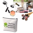 thumbnail image 3 of The Frog&nbsp;Whisperer Survival Kit Makeup Bag Frog Animals Toad Lover Gift Novelty Frog Makeup Zipper Pouch Bag Frogs Lover Gift for Crazy Frog Lady, 3 of 7