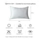 thumbnail image 4 of Juego de 2 fundas de almohada de seda Jocoku, 100% morera, color blanco, 4 of 7