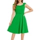 thumbnail image 1 of INSPIRE CHIC Vestido Vintage para Mujeres de los años 50, Escote Redondo, Vestidos de Cóctel de Gran Tamaño, Color Verde, 1 of 6