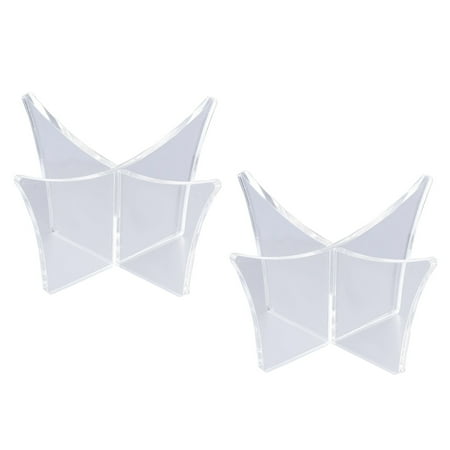 

Frcolor 2pcs Transparent Acrylic Ball Stand Display Holder Rack Support Base for Soccer Volleyball Basketball Football Rugby Ball(Transparent)