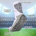 thumbnail image 4 of 3 Pairs Grip Soccer Socks Thicken Football Socks Calf Socks Non Slip For Baseball Softball Football 3 Pairs Grip Soccer Socks Thicken Football Socks Calf Socks Non Slip For Baseball Softball Football, 4 of 5