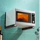 thumbnail image 2 of Rejilla de pared negra para horno microondas CHAO rejilla negra de acero inoxidable apta para todo tipo de microondas 50 kg, 2 of 5