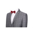 thumbnail image 4 of P&L Mens Sport Coat Classic Fit JacketStretch Plaid Blazer Stretch Blazer, 4 of 8
