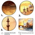 thumbnail image 3 of Designart "Expressions at an Islamic Mosque I" Islamism Art Living Room Set, 3 of 5