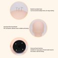 thumbnail image 4 of Bald Head Model, Simulated Skin Mannequin Head Needle Insertable  for Hats Glasses Headphone Display, 4 of 7