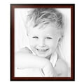 thumbnail image 2 of ArtToFrames 23" x 28" Honors Mahogany with Black Picture Frame, 23x28 inch Brown Wood Poster Frame (WOM-5154),  Pack, 2 of 7