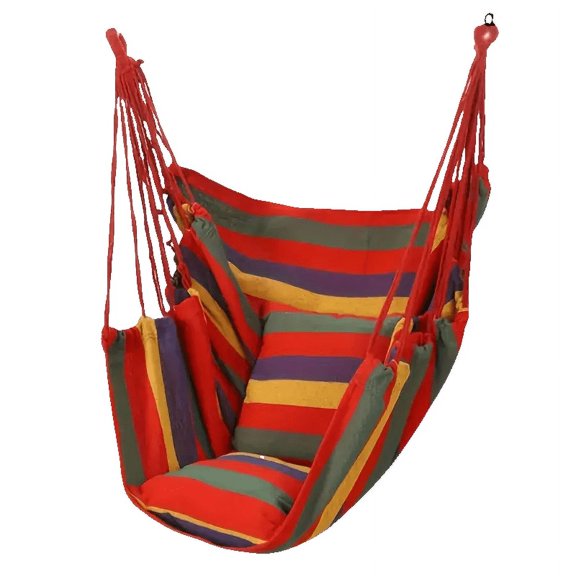 Outdoor leisure hanging chair: indoor and outdoor relaxation hanging chair - suitable for gardens, courtyards, camping, etc