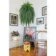 thumbnail image 5 of Ferns Artificial Plants Large Fake Ferns 52 Fronds leaves 47" Long Big Boston Fern Fake Plants Hanging Shrubs for Home Garden Porch Farmhouse Decor, 5 of 6