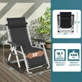 thumbnail image 4 of MOPHOTO Portable Zero Gravity Chair with Detachable Soft Cushion, 4 of 10