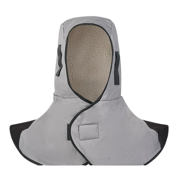 Capuchas de soldadura de protección completa Protector de cuello de soldadura multifuncional duradero gris