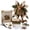 Brown, variant on QIUXUJ - Large Patchwork Bow Sewing Kit, Farmhouse Fabric Folded Flower | Door Hanging Craft Set, Pre-Cut Fabric Strips, DIY Craft Supplies, Gift for Adults Front Door Wall Window (Highland Cattle)