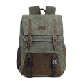 thumbnail image 1 of Breathable Waterproof Canvas Camera Backpack (Military Green), 1 of 5
