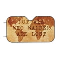 thumbnail image 7 of Goofa Not All Those Who Wander Are Lost2 Printed Car Windshield Sunshade,Foldable Reflective Sun Visor,UV Protection Heat Blocker Sunshade,Car Cooling Accessory-Small, 7 of 7