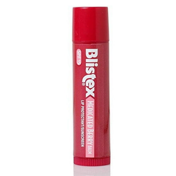 Blistex Medicated Lip Balm, SPF 15, Berry.15-Ounce Tubes (Pack of 12)