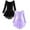 Black 1PCS & Purple 1PCS, variant on 2 Pack Long Sleeve Ballet Skirted Leotards Dance Dresses Tutu Outfit for Ballerina Toddler Girls Formal Fourth of July Dresses for Girls 12-14 120