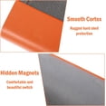 thumbnail image 4 of Lightweight Hard Shell PU Leather Eyeglass Case 1 Pc Portable Sunglass Storage, 4 of 6