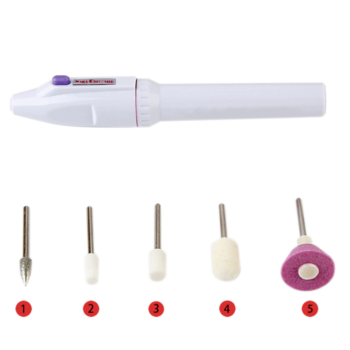 Kutgy 5-in-1 Electric Nail Drill Set, Professional Grade photo 3