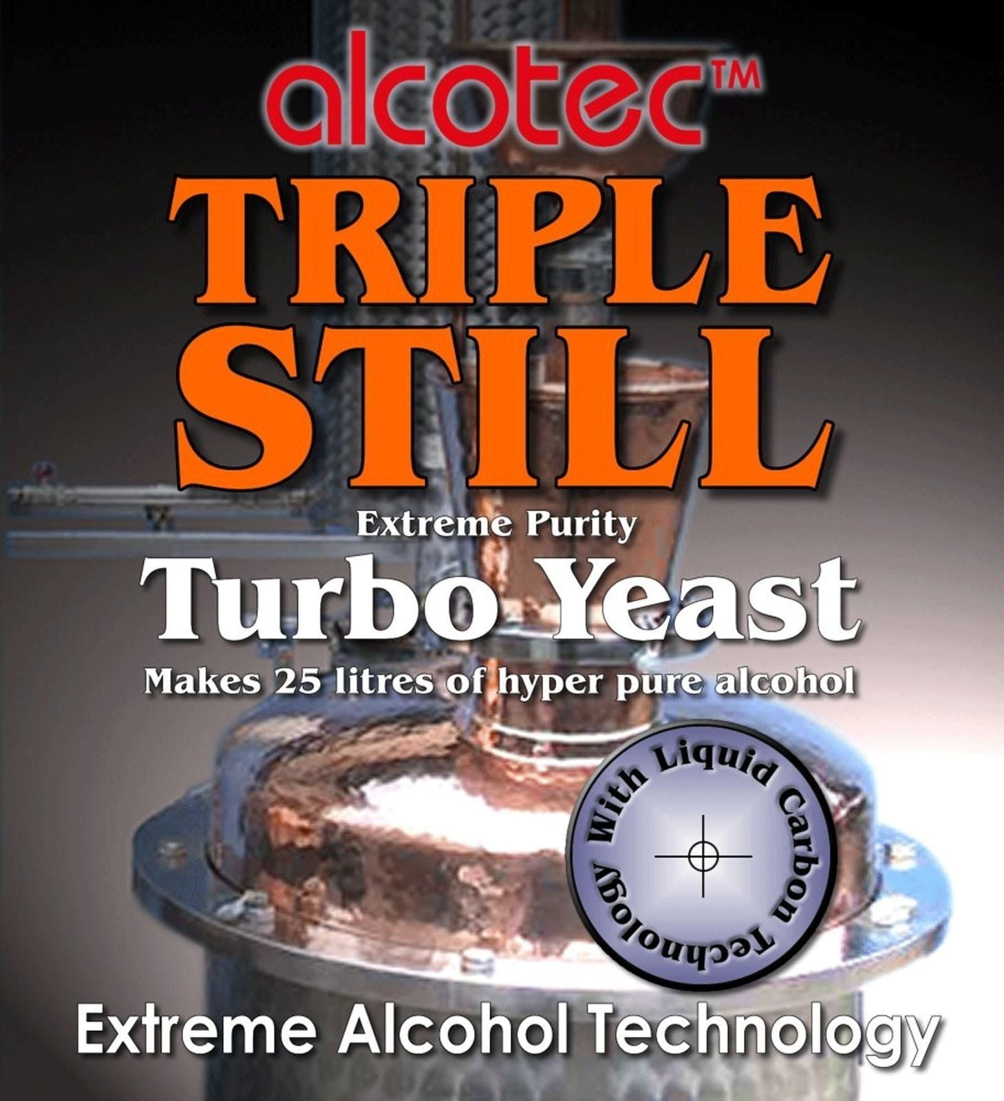 Alcotec Triple Still Pure Turbo Distiller Yeast Makes 25L Grain Moonshine Mash by HomeBrewStuff