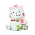 thumbnail image 5 of Cute Cats Resin Ornament, Money Tree Decoration for Home and Office, Durable and Reusable, Perfect for Desk or Living Room, Decorative and Visually Pleasing – 3.9 x 2.4 x 5.1 in(Style A), 5 of 6